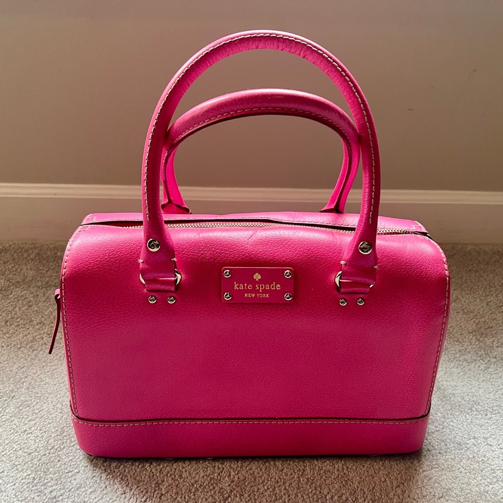 Kate Spade Pink Satchel Handbag